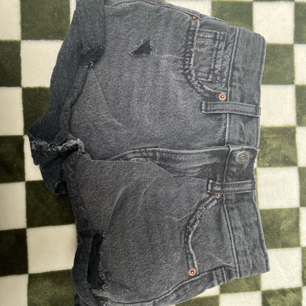 Old Navy Girls Denim Shorts Bundle - Dark Blue, Medium Blue, Light Blue, Black - Picture 5 of 16